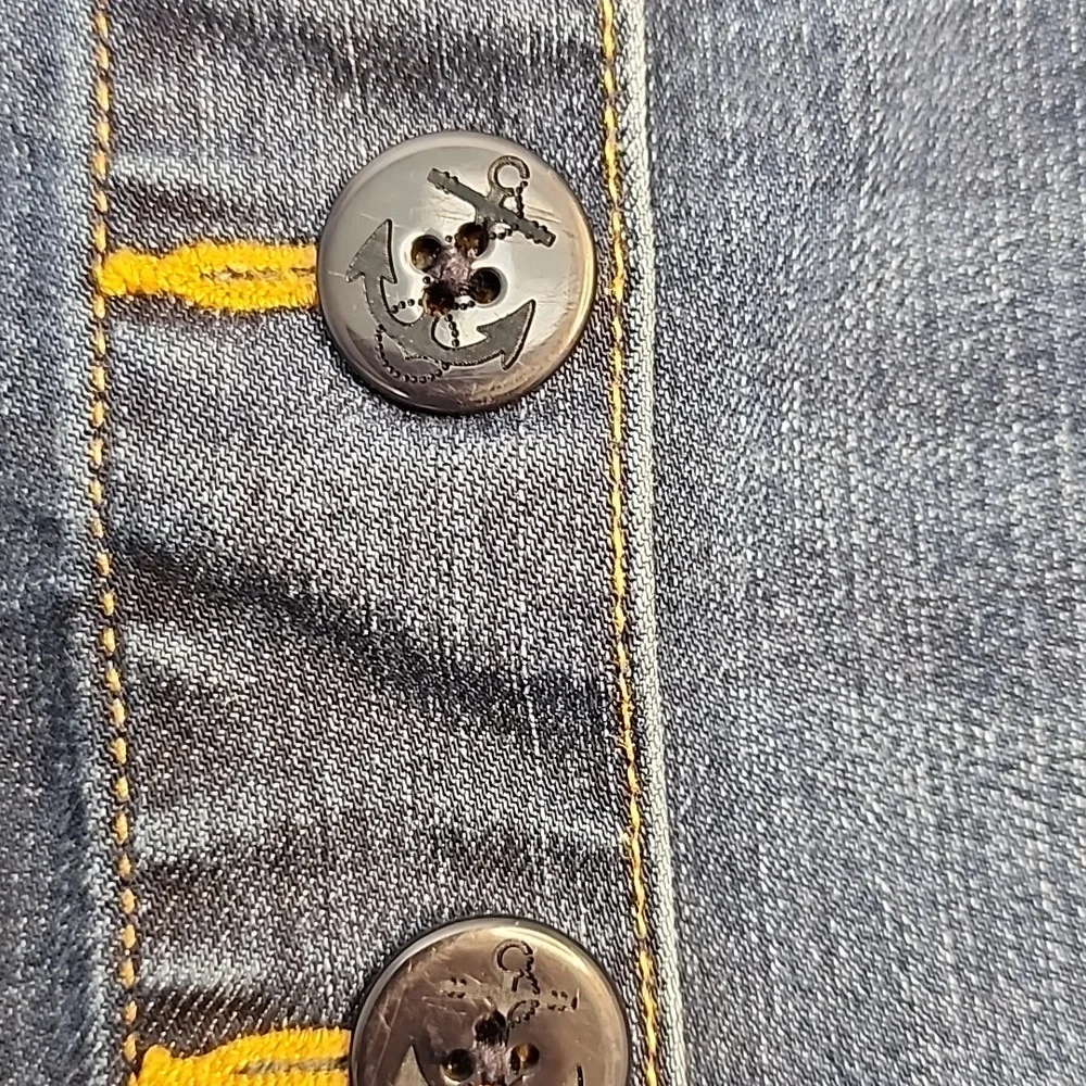 TALBOTS WOMAN'S DENIM SKIRT - Picture 3 of 11
